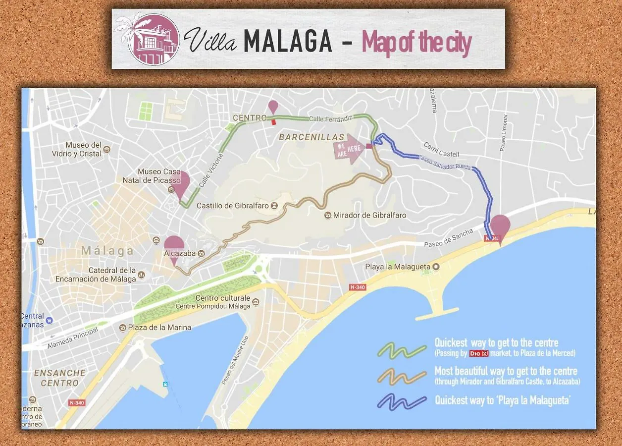 Nocleg ze śniadaniem Villa Malaga